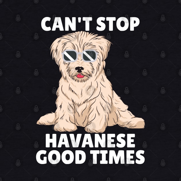 Can't Stop Havanese Good Times by Sunil Belidon